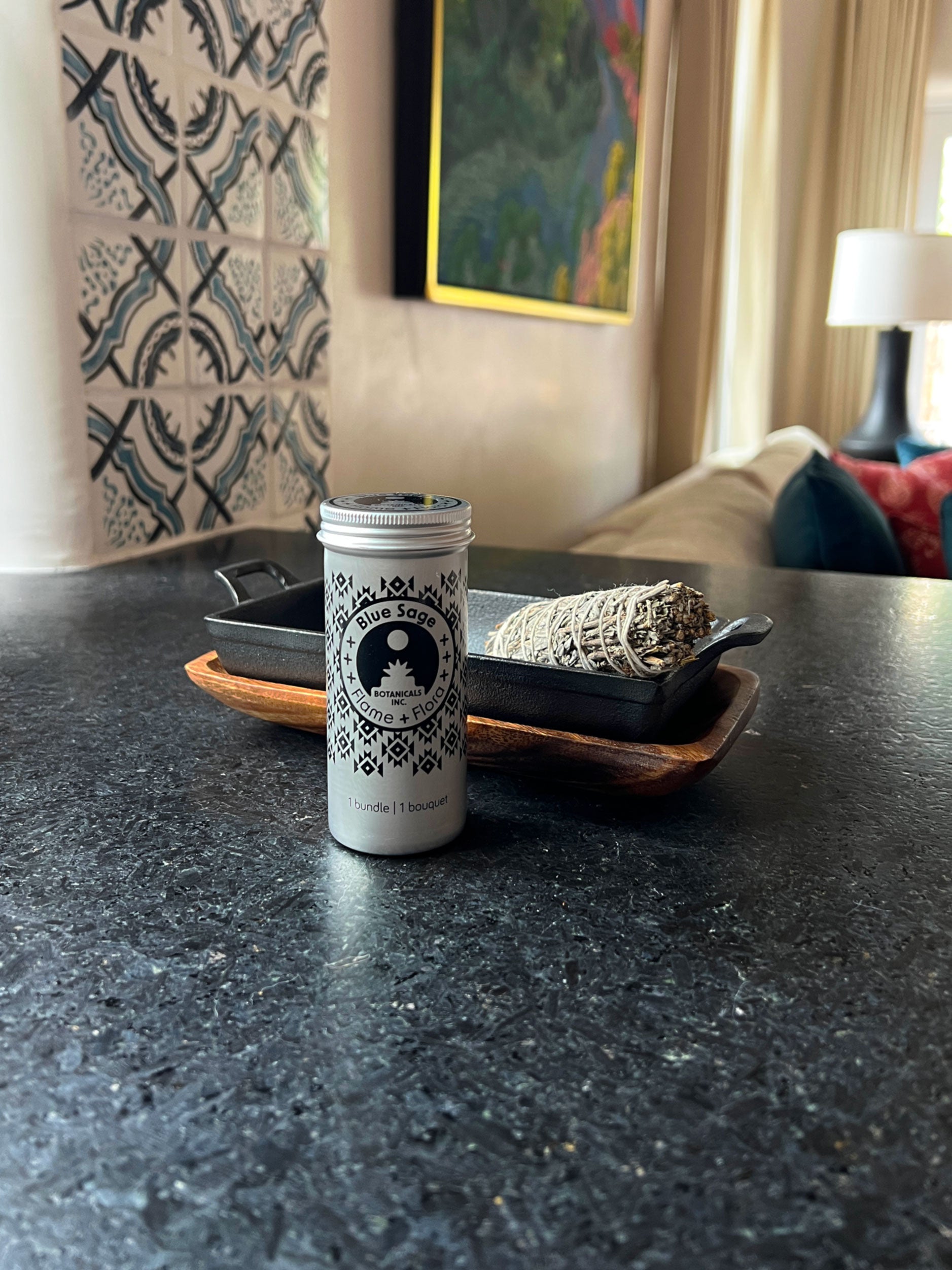 Cast Iron Burner Set + Blue Sage
