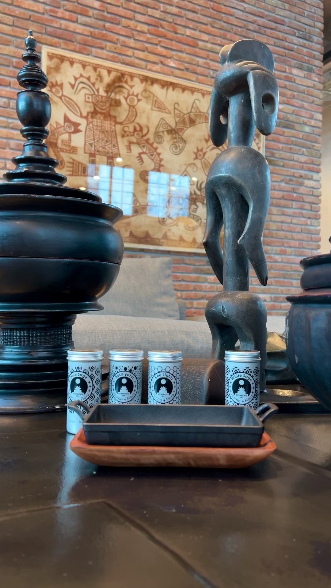 Cast Iron Burner Set + Palo Santo